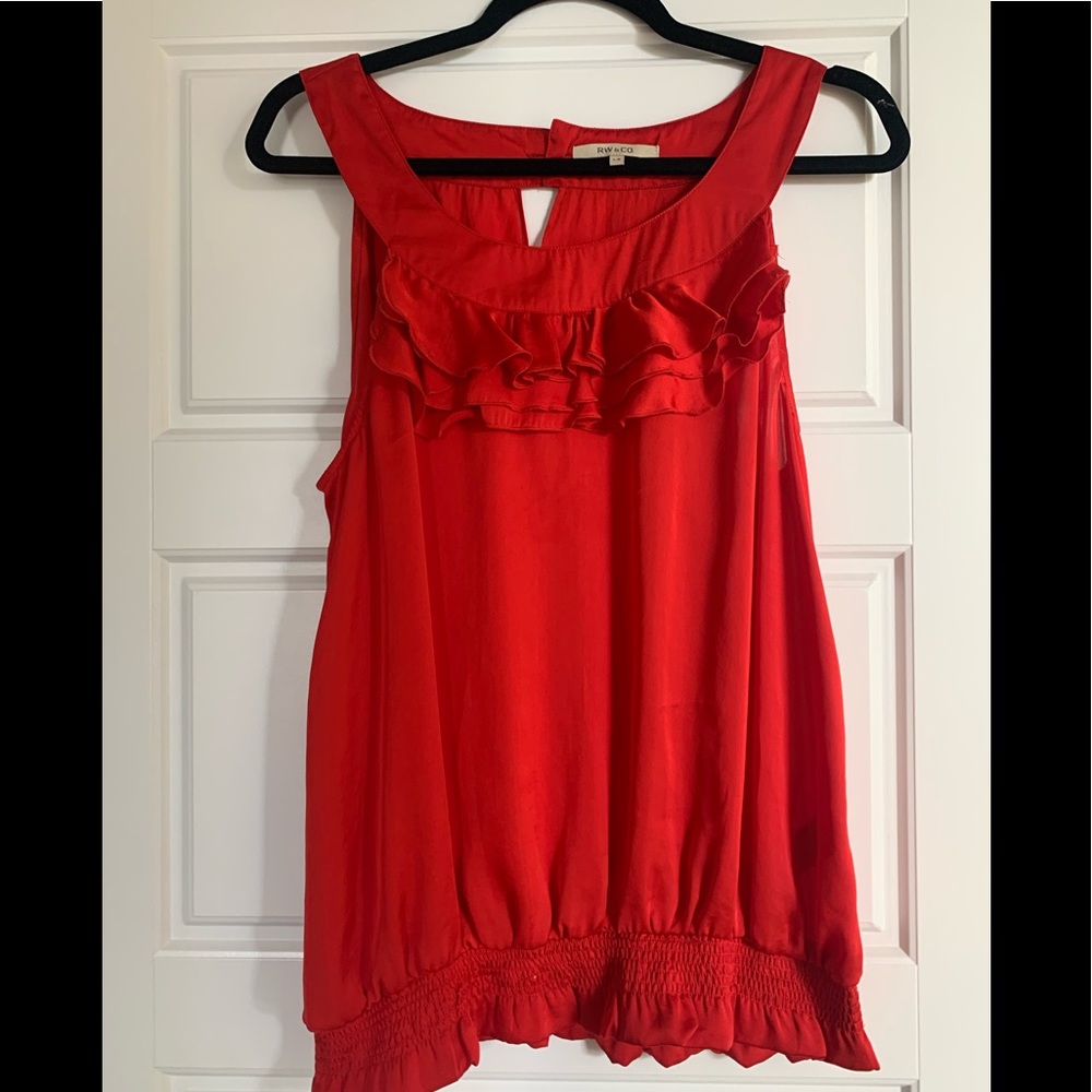 SOLD! Red top